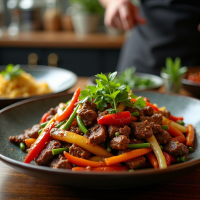 Asian-Inspired Beef and Vegetable Stir-Fry